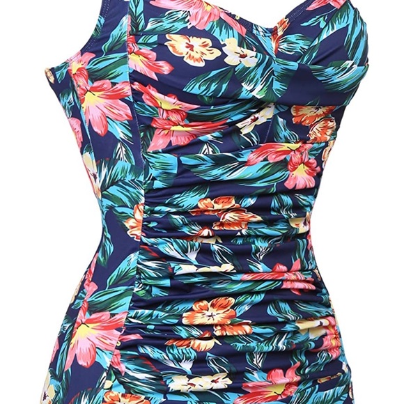 Ekouaer Womens One Piece, XL, Timmy control,  Swimsuit - Picture 3 of 5